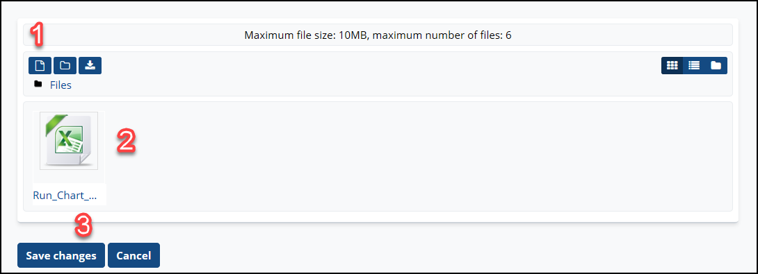 File Submission Window
