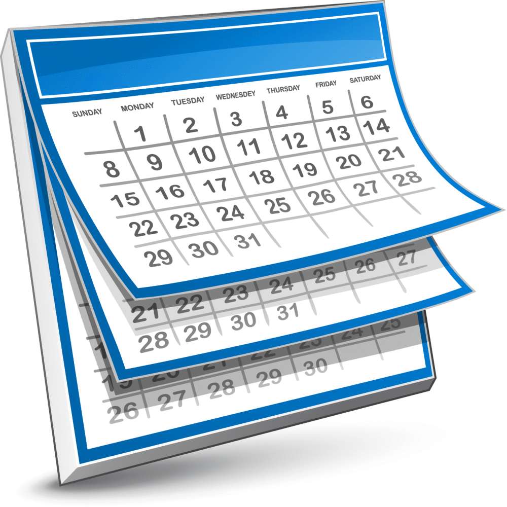 Image of a calendar